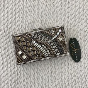 NWT Mary Frances - Movie Star Bag in Silver